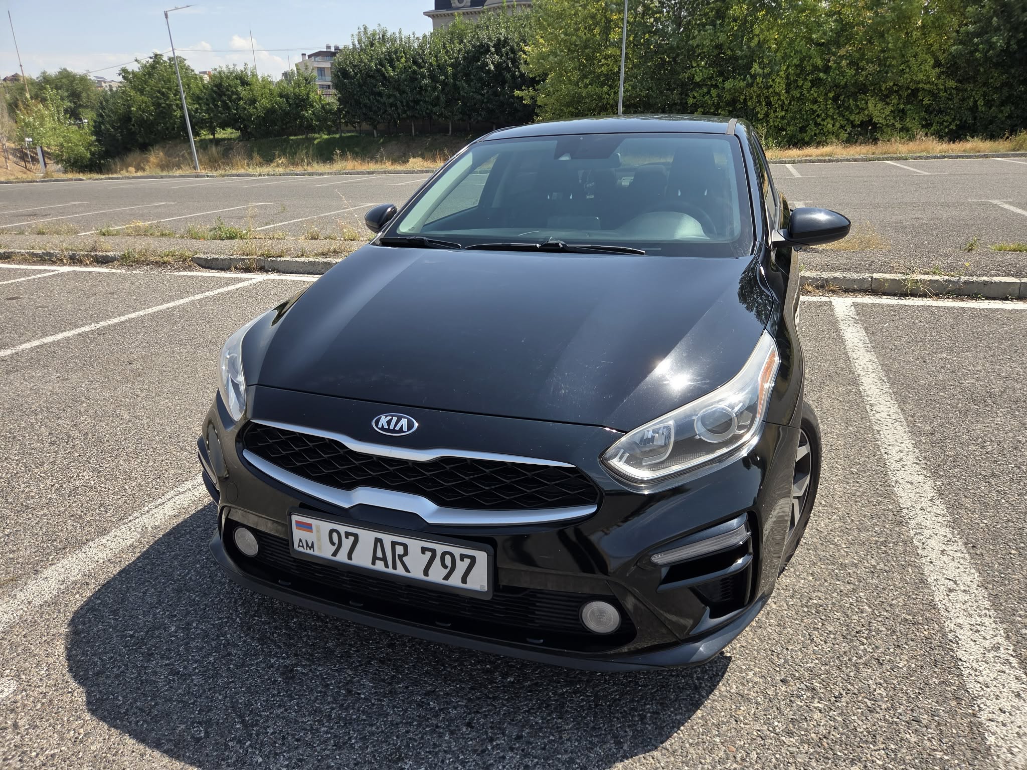Kia Forte առջևի անկյունային տեսք