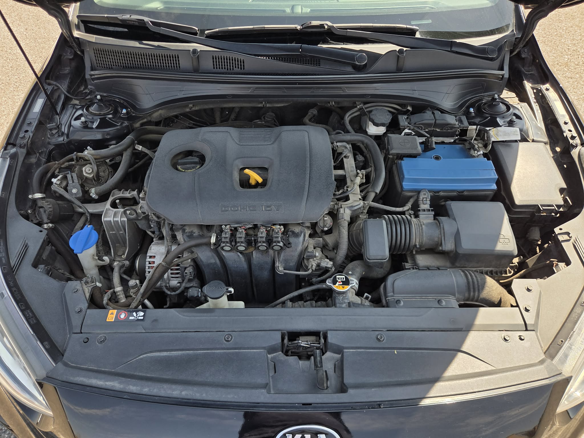Kia Forte շարժիչի հատված